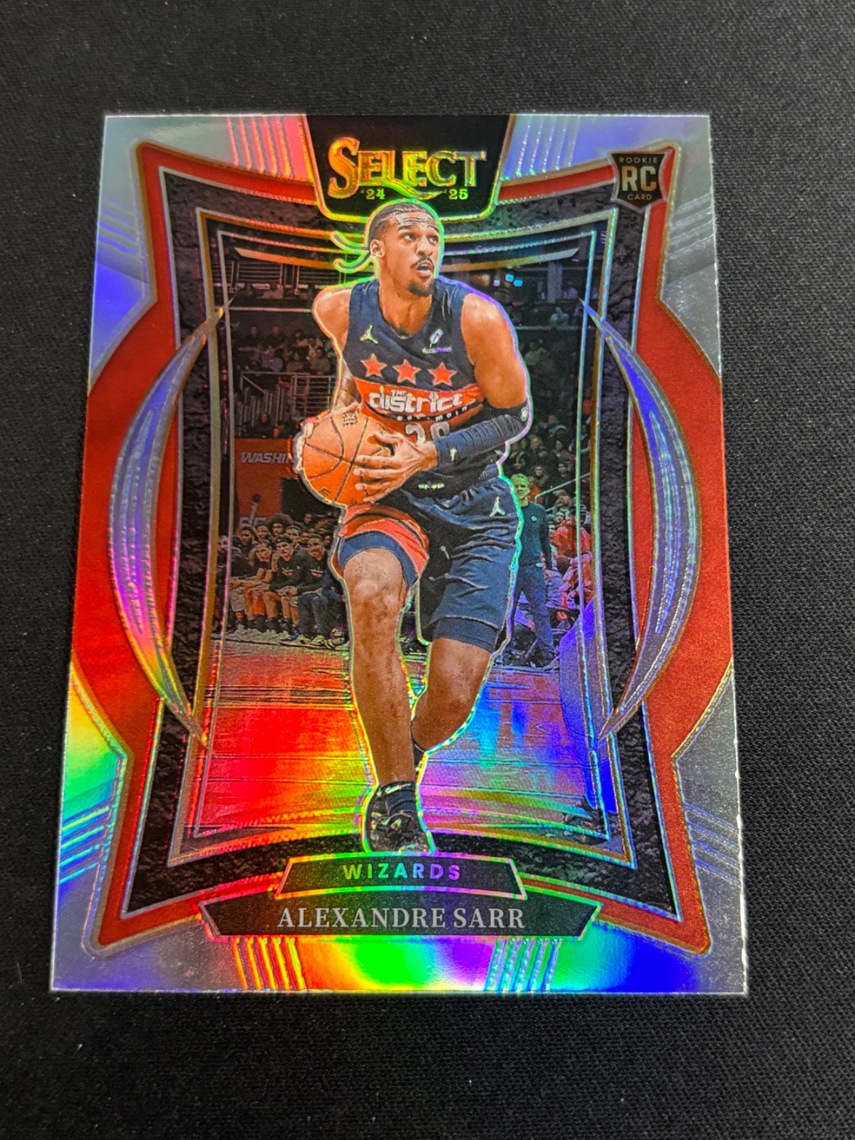 2024-25 Panini Select - Concourse Alexandre Sarr #73 Silver Prizm (RC) Wizards