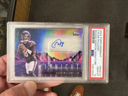 2024 Topps Midnight - Rookie Horizon Signatures Caleb Williams AUTO PSA 10