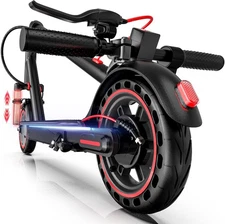 550W Front Suspension Electric Scooter Adults,36V 10.5Ah Battery, Up to 19MPH