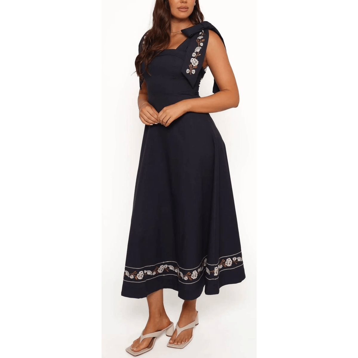 marcella midi dress Marcella Boat Neck Midi Dress by free-est at Free People in Blue, Size: M