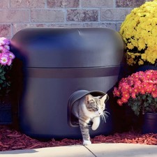 Double Insulated Cat House Outdoor Shelter Large Weather Proof