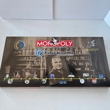 Monopoly Fisher Scientific Collectors Edition Board Game Rare NEW