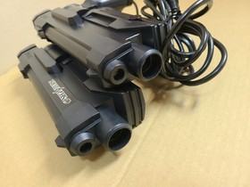 SEGA SATURN VIRTUA GUN 2 Controllers + VIRTUA COP 1 2 HSS-0122 HSS-0152 #29
