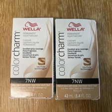  Pack of 2 Wella Color Charm Permanent Liquid Hair Color Warm Blonde