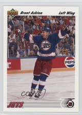 1991-92 Upper Deck Brent Ashton #303 0a4