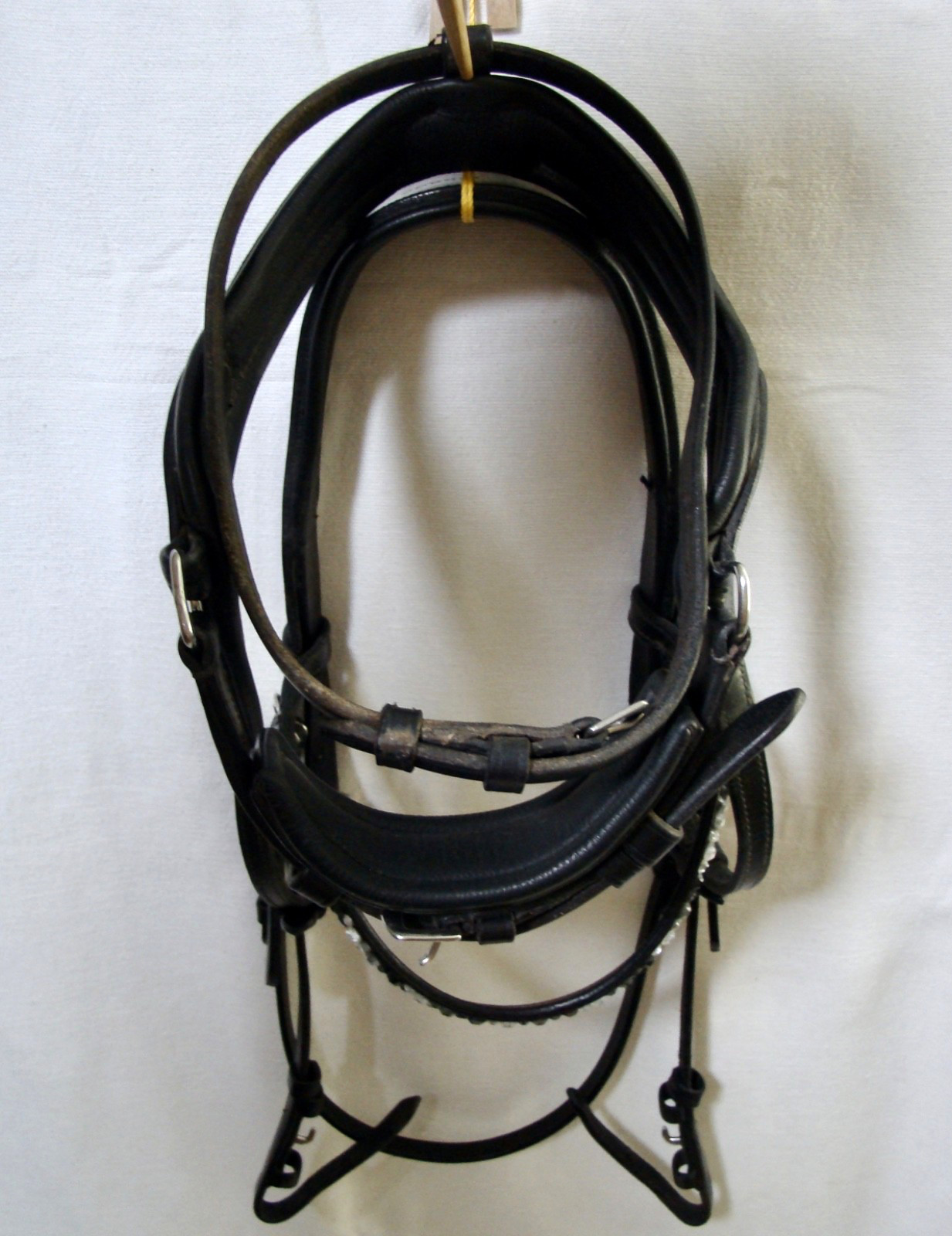 Kavalkade Snaffle Bridle • IVANA • Black Leather/Patent Leather • Cob Size Used