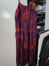 OLD NAVY by Gap ~ NWOT XXL ~ Floral Waist Defined Flutter Midi Dress