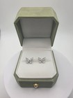 1.58ct Lab Grown Diamond Earrings 18K White Gold VS1 E-F IGI Marquise Pear — photo 3