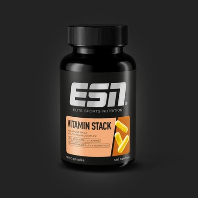 ESN Vitamin Stack Komplex Kapseln - 120 Kapseln - MHD 30.11.2027