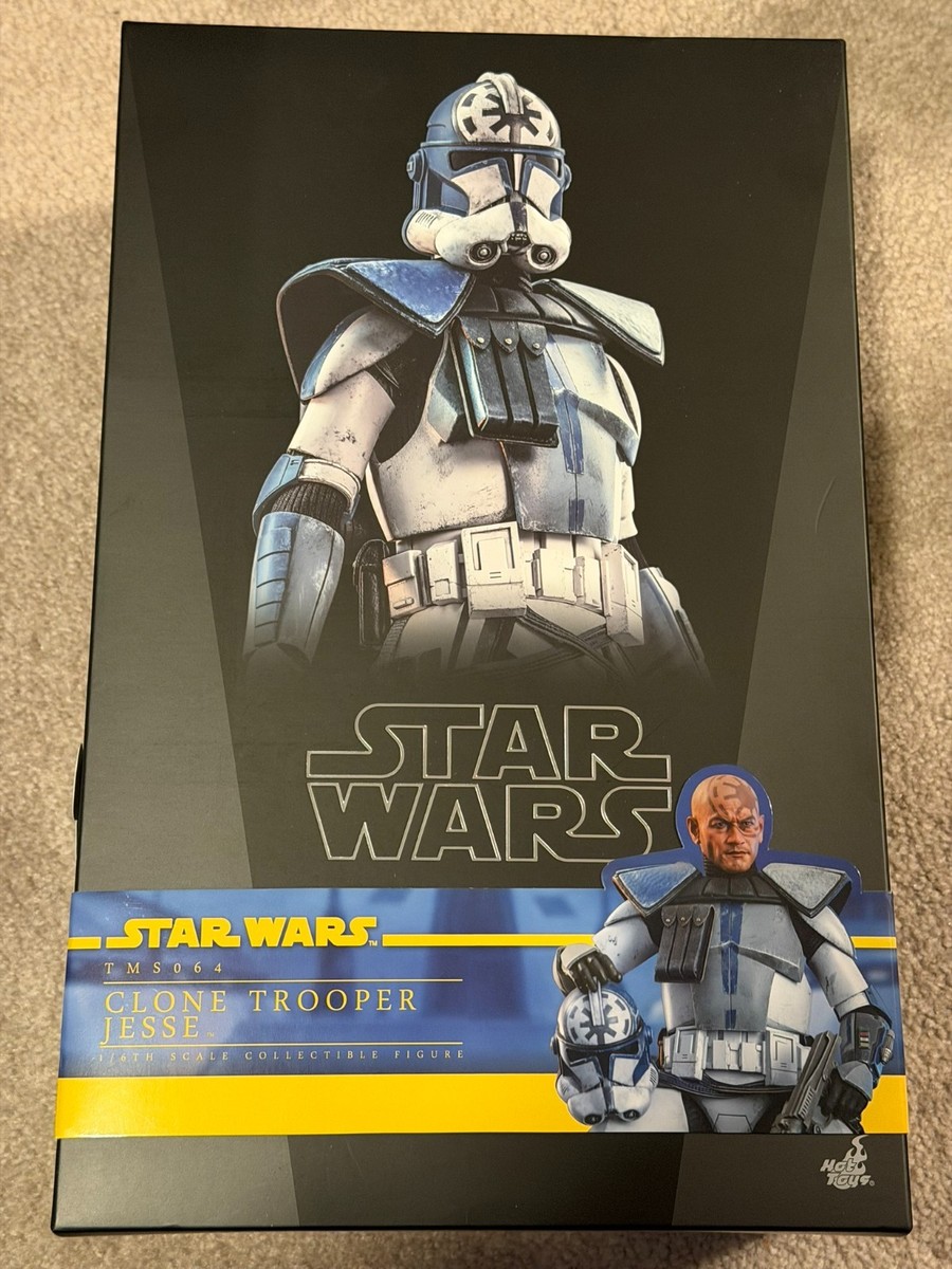 Hot Toys 1/6 Scale Clone Wars TMS064 Clone Trooper Jesse 501st | eBay