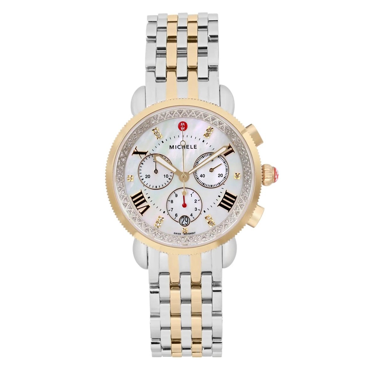 Michele Diamond Sport Sail Watch Michele Sport Sail Diamond Chronograph | Chicago Pawners  main image 4