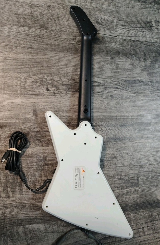 Xbox 360 Guitar Hero Gibson Xplorer Controller RedOctane 95157 Strap ...