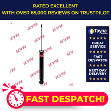 Image of 2x Shock Absorbers (Pair) Rear 3440030 KYB Damper 1K0513029JE 5C0513029AA New