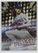2020 Topps Chrome Freshman Flash Gold Refractor /50 Dustin May #4 1id5