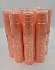 Lot of 10 hismile Sodium Fluoride Anticavity Toothpaste Peach Iced Tea 2.1 oz 1.33 per gallon