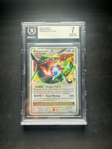 Rayquaza C LV.X graded BGS 7 for sale on eBay