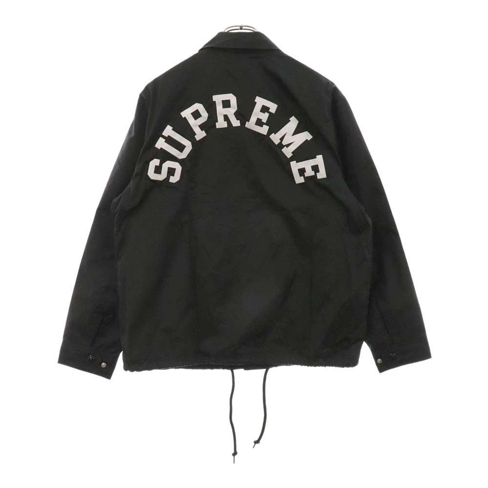 SUPREME 24SS Champion Coaches Veste Champion Coach Veste Nylon Noir
