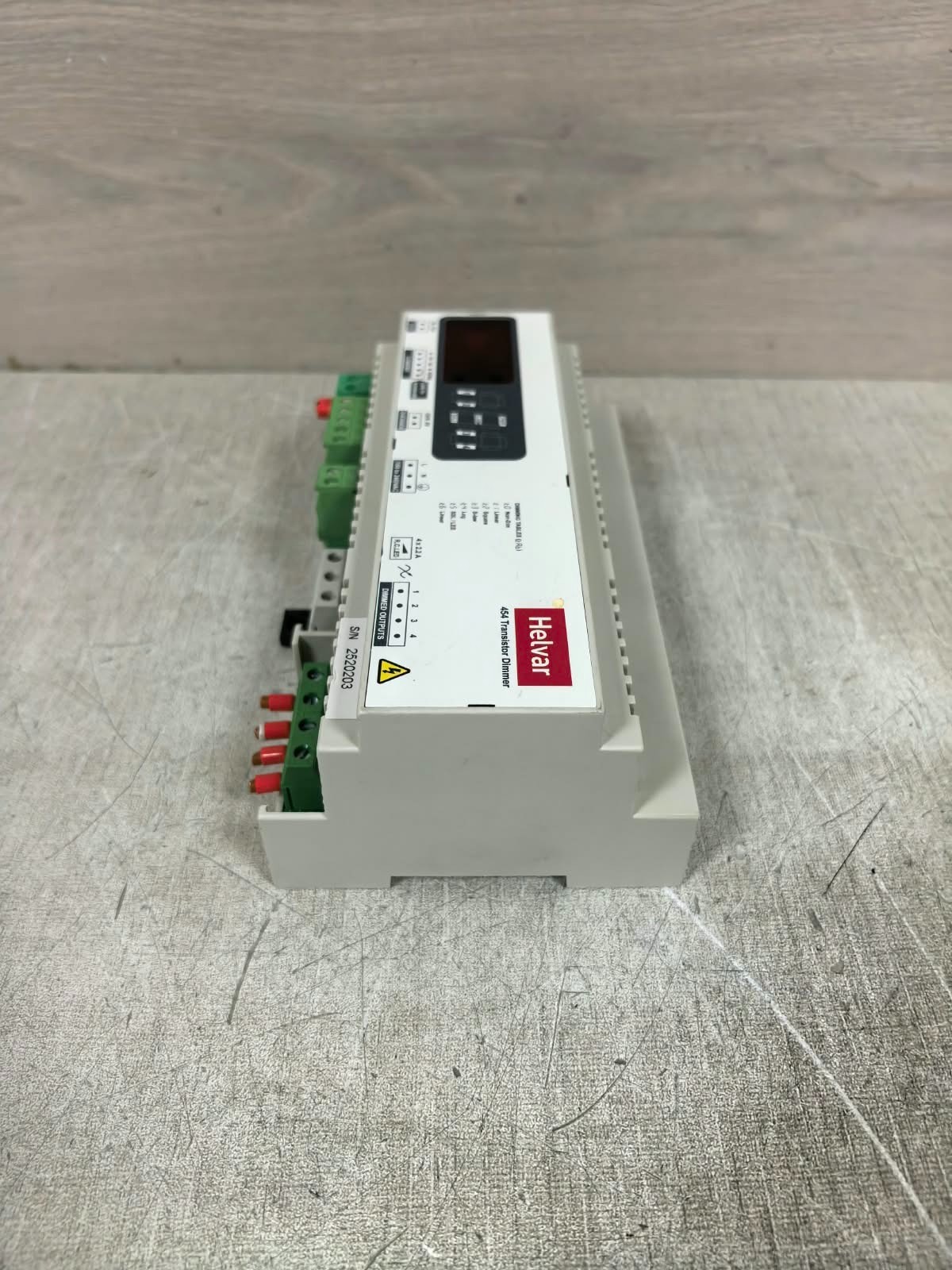HELVAR 454 REV 8 S/W V2.40 HELVAR 454 TRANSISTOR DIMMER REV 8 S/W V2.40 100-240VAC 10