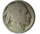 1913P Buffalo Nickel Restored Date