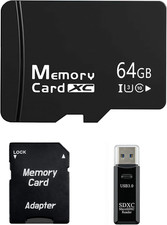 64GB Micro SD Card for Dashcam & Security Camera U3 V30 A1