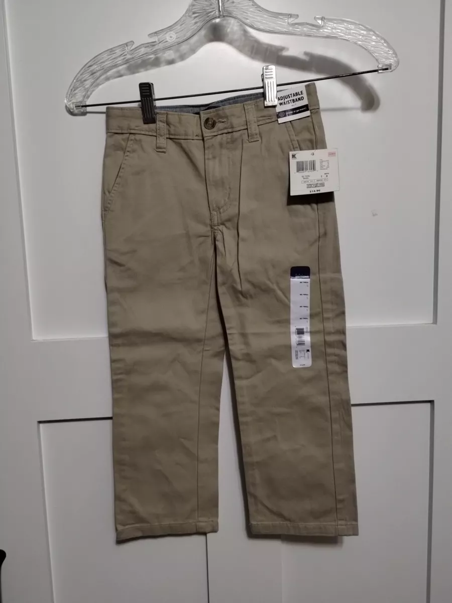 Basic Edition Boys Pants Adjustable Waistband Size 5 Vintage Kmart