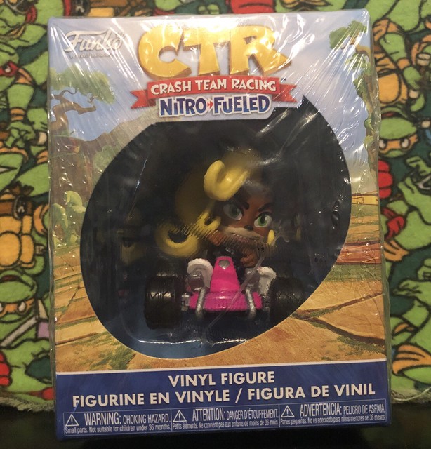 NEW CTR Crash Team Racing Nitro-Fueled COCO BANDICOOT Vinyl Figure Mini Funko | eBay
