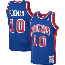 Dennis Rodman 2001/02 Hardwood Classics Swingman Jersey - Royal