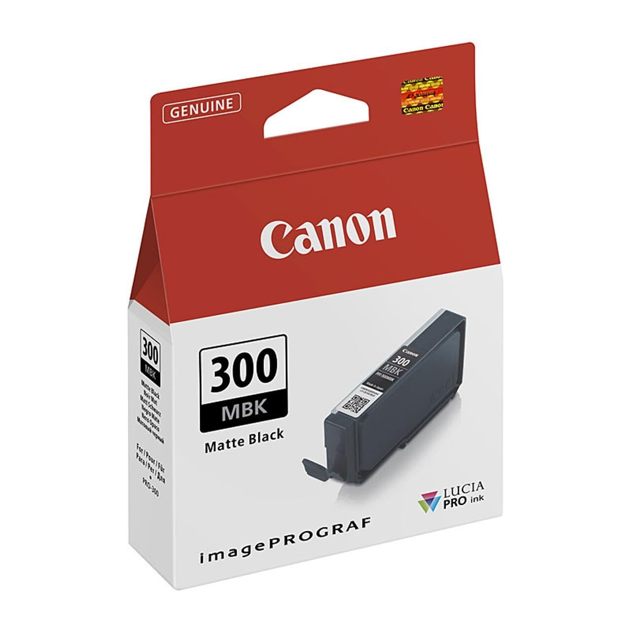 Canon PFI-300 MBK - Matte black - original - ink tank - for imagePROGRAF PRO-300