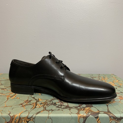 Salvatore Ferragamo Men’s Size 6 Black Oxford Dress Shoes New In Box - Picture 5 of 14