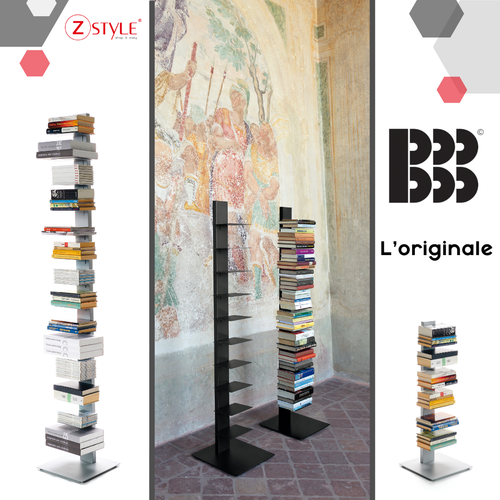 Sapiens Bücherregal vertikal Bruno Rainaldi L'Original BBB Italien 6 Farben - Bild 47 von 54