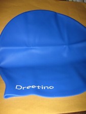 NEW Large Blue ADULT SWIM CAP for dreadlocks and long hair
