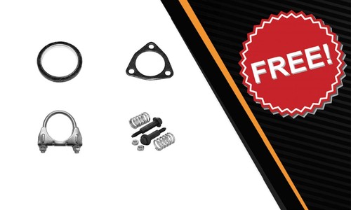 Stainless Steel Resonator Muffler Exhaust System Kit fit:10-2011 Honda CRV 2.4L - Picture 6 of 9