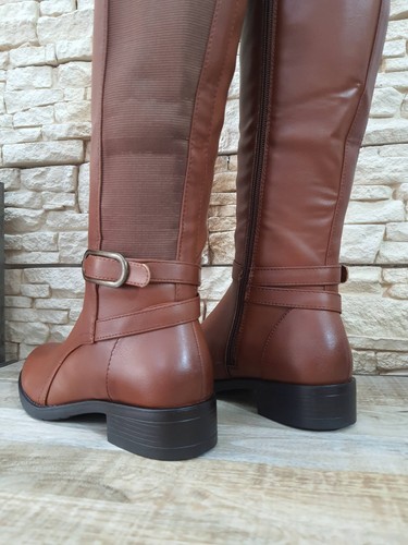 STIVALI DA DONNA CAMEL AL GINOCCHIO 9200 STIVALE TACCO BASSO INVERNO - Foto 2 di 6
