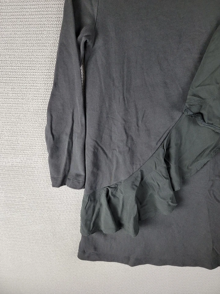 Gap Kids top t-shirt long long-sleeve size XL girls black - Image 4 of 4