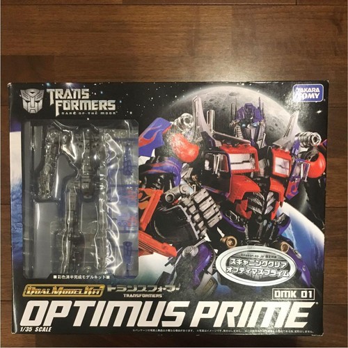 Transformers Dark Of The Moon Dotm Dmk 01 Optimus Prime Scanningcclear Model Kit Ebay