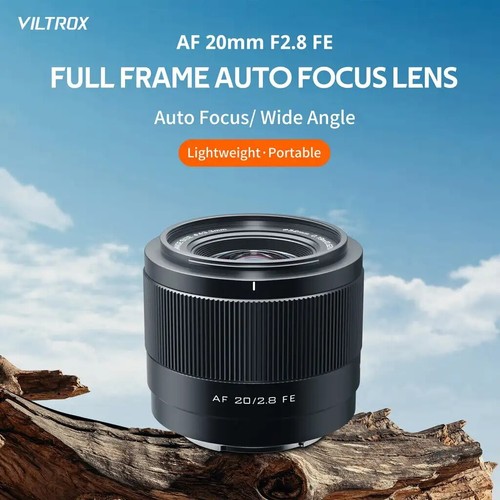 Viltrox 20mm F2.8 Wide-Angle AF Lens for Full-Frame Sony E-Mount A7 A9 - Picture 2 of 7