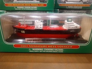 2002 miniature hess voyager