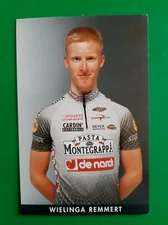 CYCLING cycling card REMMERT WIELINGA team DE NARDI PASTA MONTEGRAPPA 2001