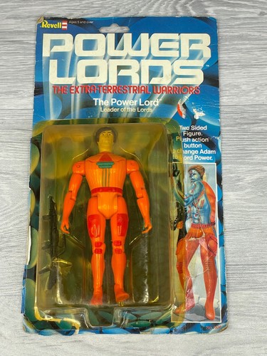 Figura Power Lords Leader / Adam, Completa, Vintage Revell 1982