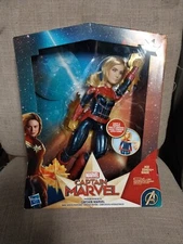 Captain Marvel Photon Power Fx Super Hero Doll Lights And Sounds, NEW