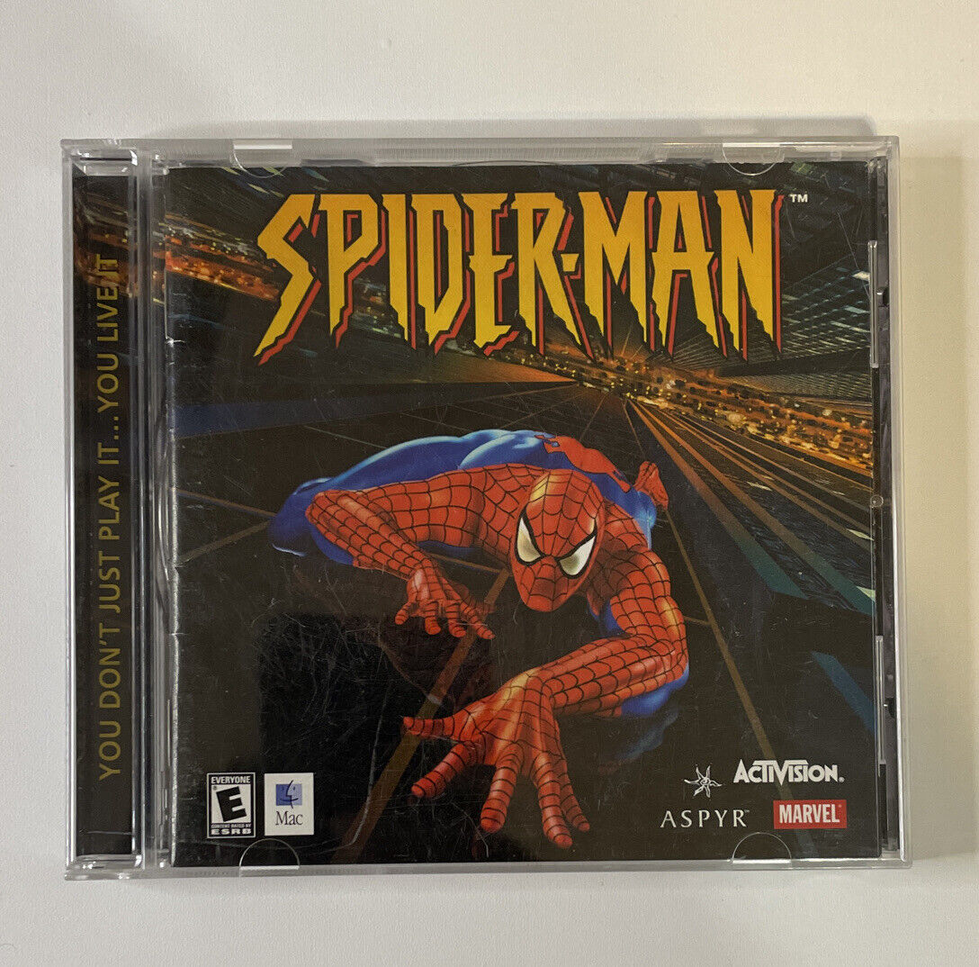 Spider-Man PC CD-ROM Game Activision 2001 Windows 95/98/Me/2000