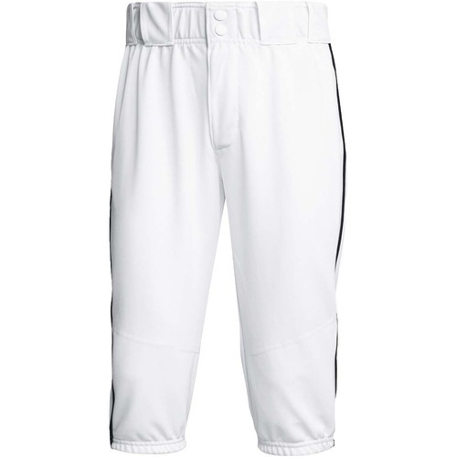 Easton Pro + Knickers Baseball Pants - Adult Size, White With Royal Blue Piping