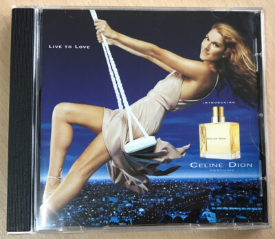 SEALED Celine Dion - Live To Love 6 Trk  Promo EU Import Cd Rare