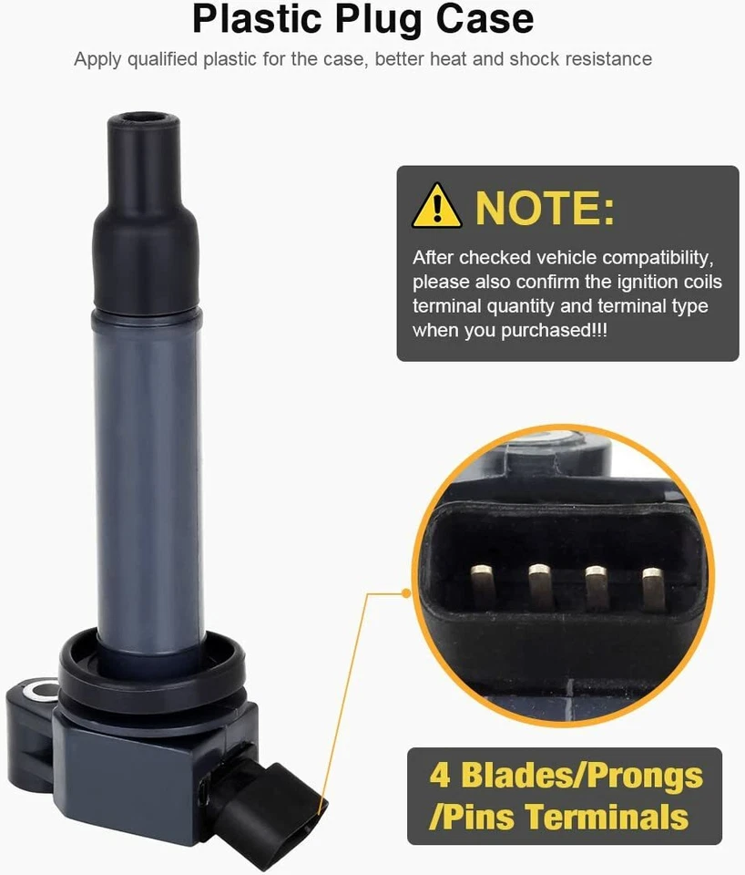 6X Ignition Coils For Lexus ES300 RX300 Toyota Camry 3.0L UF267 2001 2002 203 US - Image 2 of 4