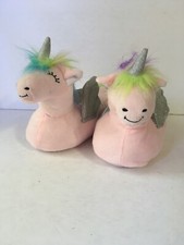 Girls' Unicorn Bootie Slippers - Cat  Jack Pink M 2-3 
