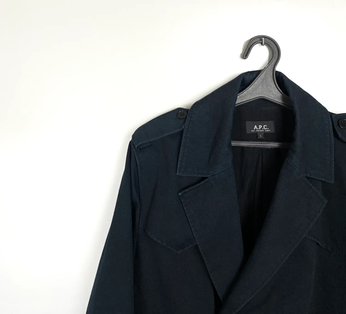 A.P.C.Japan Vintage Double Breasted Trench Coat - Picture 3 of 11