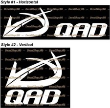 QAD - Archery/Hunting Equipment  Gears - Vinyl Die-Cut Peel N' Stick Decals