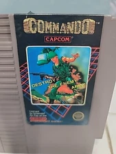 COMMANDO : (NES , 1986) = CARTRIDGE ONLY / TESTED & WORKING 