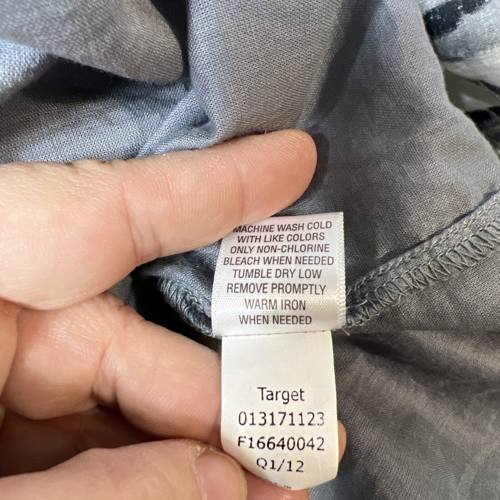 Converse Dress Women's Gray Size Large Ruched Paint Splatter Look Cotton 2012 thumbnail 11