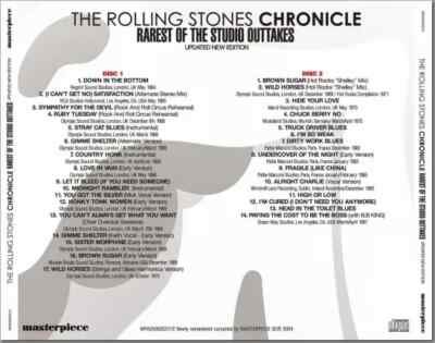 THE ROLLING STONES / CHRONICLE =RAREST OF THE STUDIO OUTTAKES
